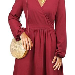 Beautiful Wine Dress